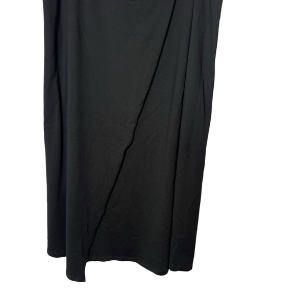 Vince Asymmetrical Overlap Skirt Black Size XXXL - Picture 3 of 7